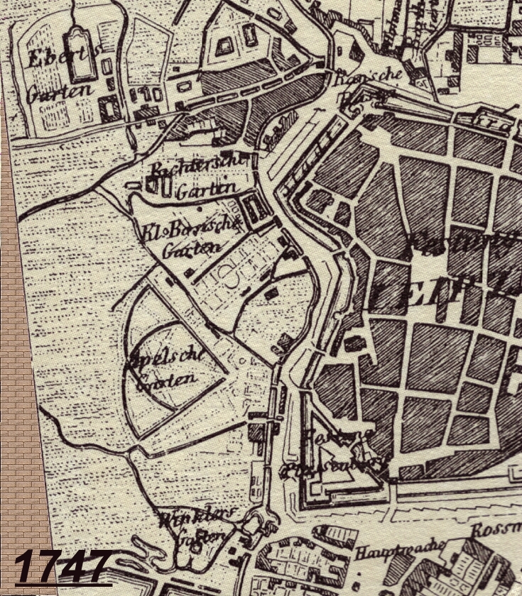 Leipziger Westvorstadt 1747